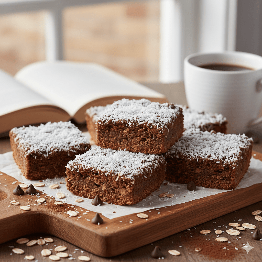 Cuadritos de Avena y Cacao:El Postre para Disfrutar sin Culpa