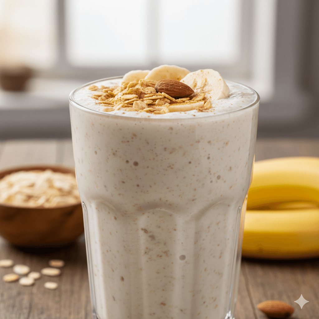 Malteada Vegana 'Dulzura Matinal': Vainilla y Avena