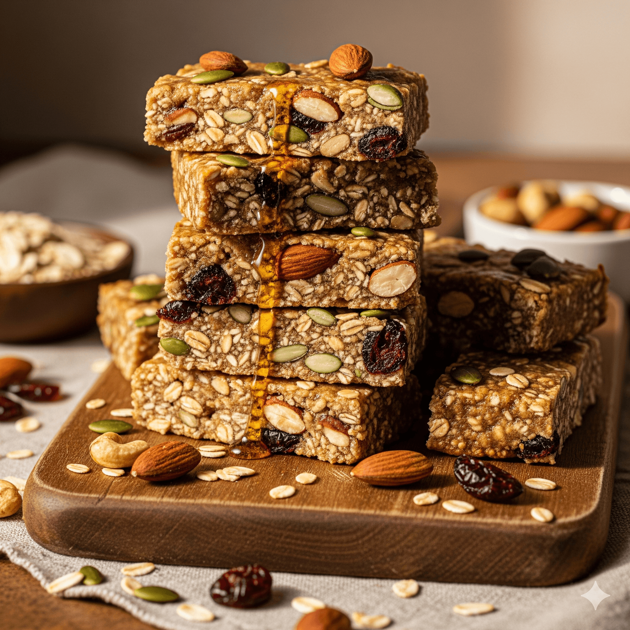 Barras "Power Up": Tu Snack Casero, Real y Nutritivo