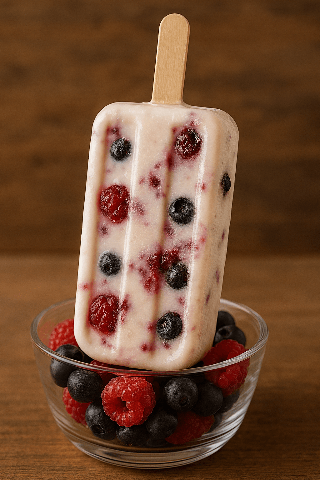 Helado de Yogurt y Frutos Rojos: El Postre que te Mima sin Culpa