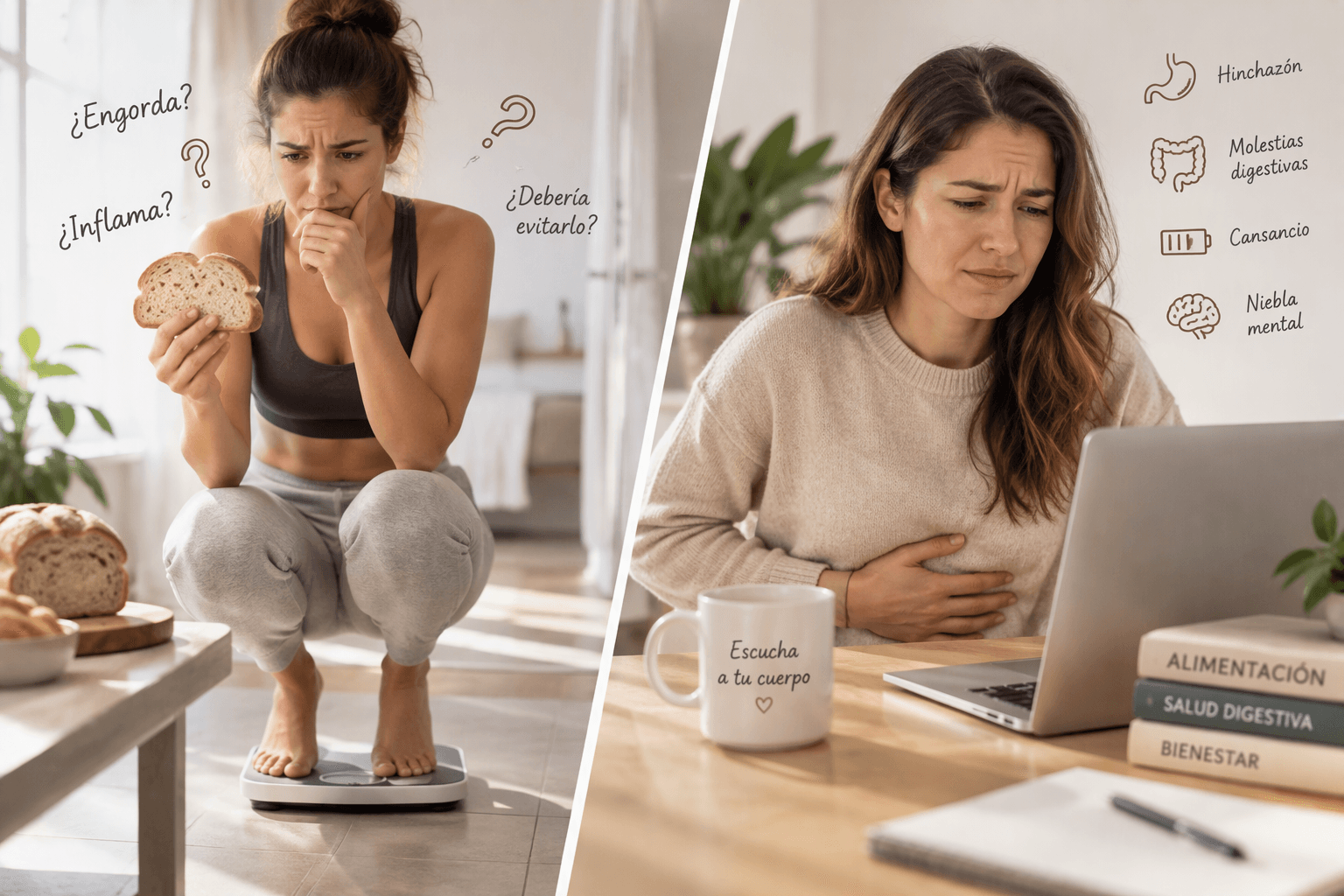 "El gluten no engorda, pero podría estar dañando tu salud sin que lo sepas"