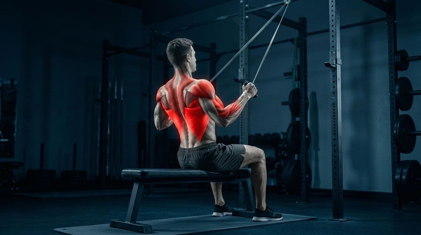 Jalón Dorsal con Banda Elástica (Band Lat Pulldown)