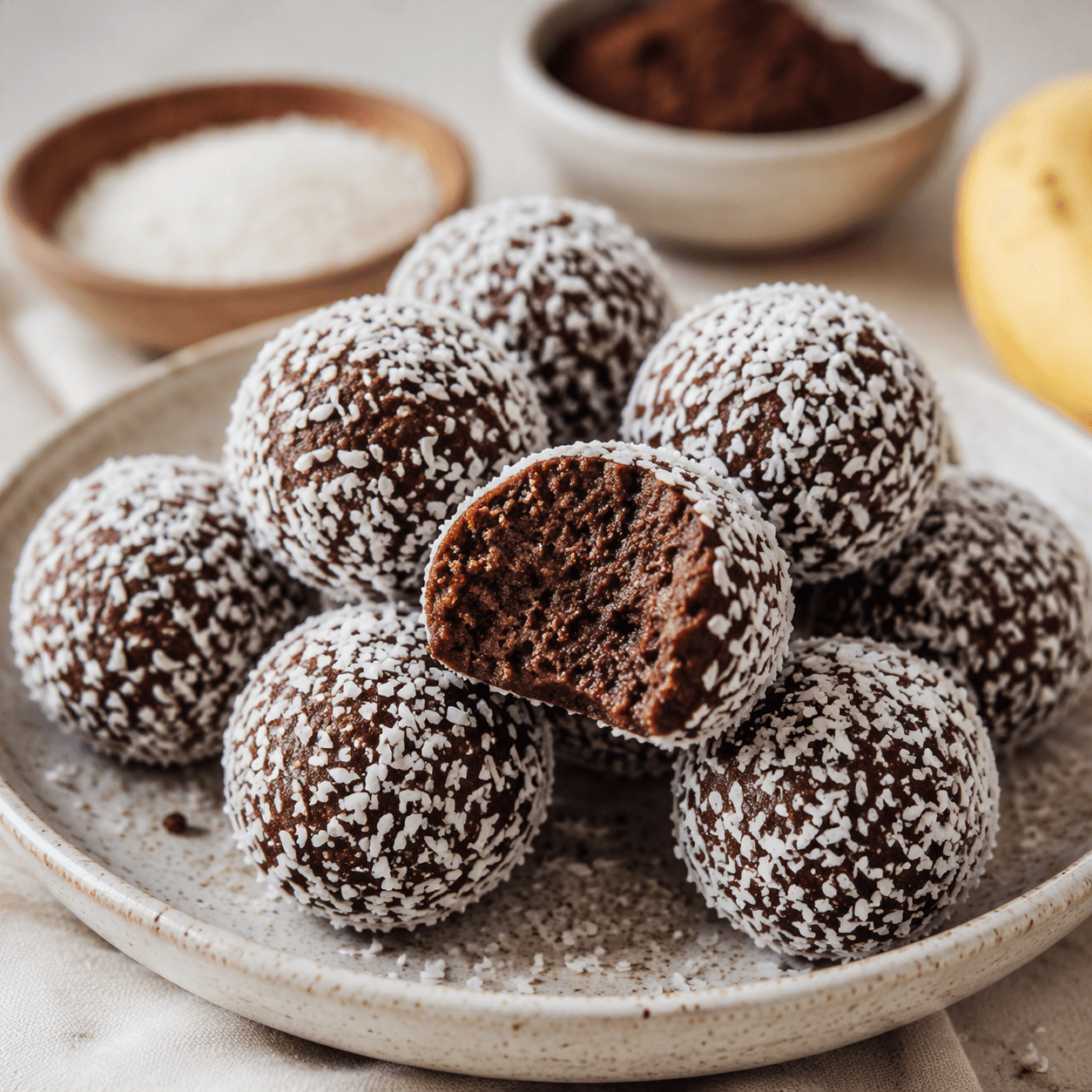 Trufas de Chocolate: Sin Azúcar Ni Harinas
