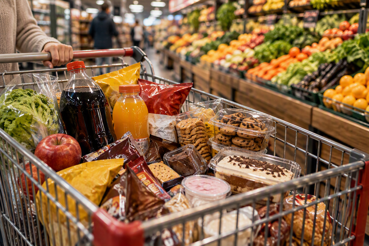 🛒 ¿Comer sano es caro? Lo que aprendí observando carros de supermercado