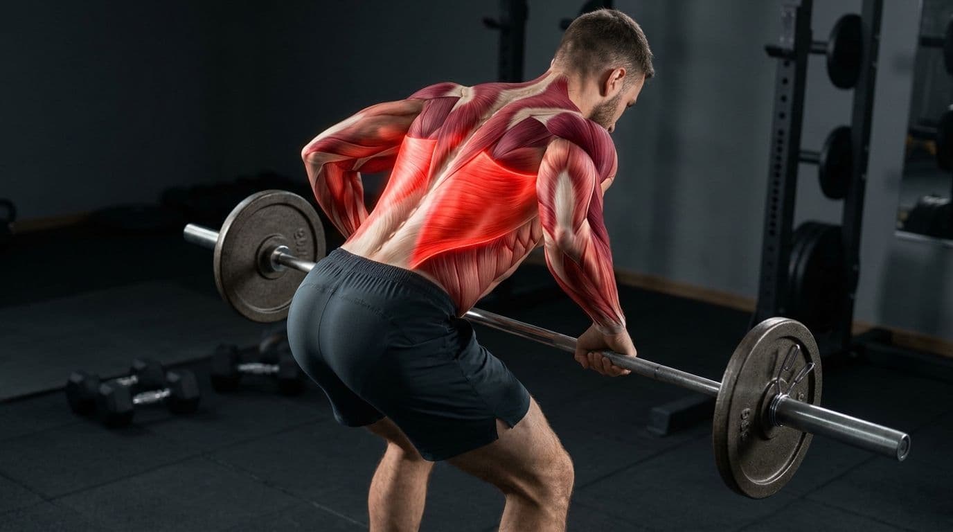 Remo con Barra Inclinado (Bent-Over Barbell Row)