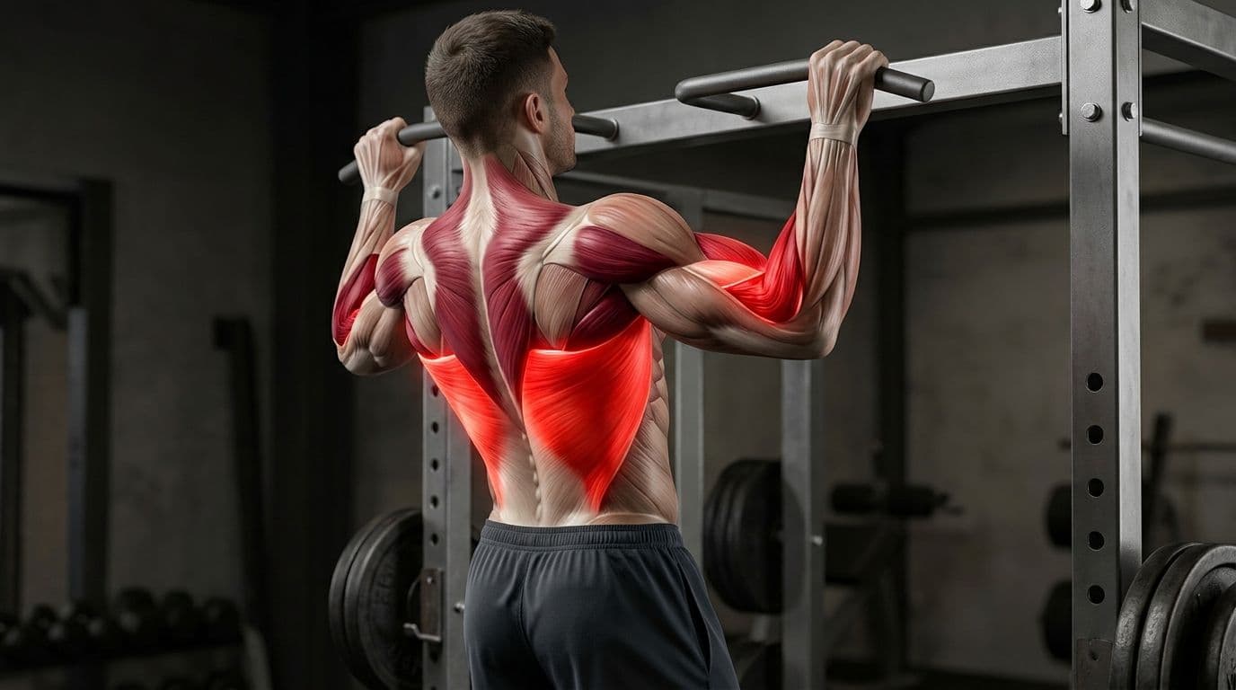 Dominadas con Agarre Neutro (Neutral-Grip Pull-Ups)