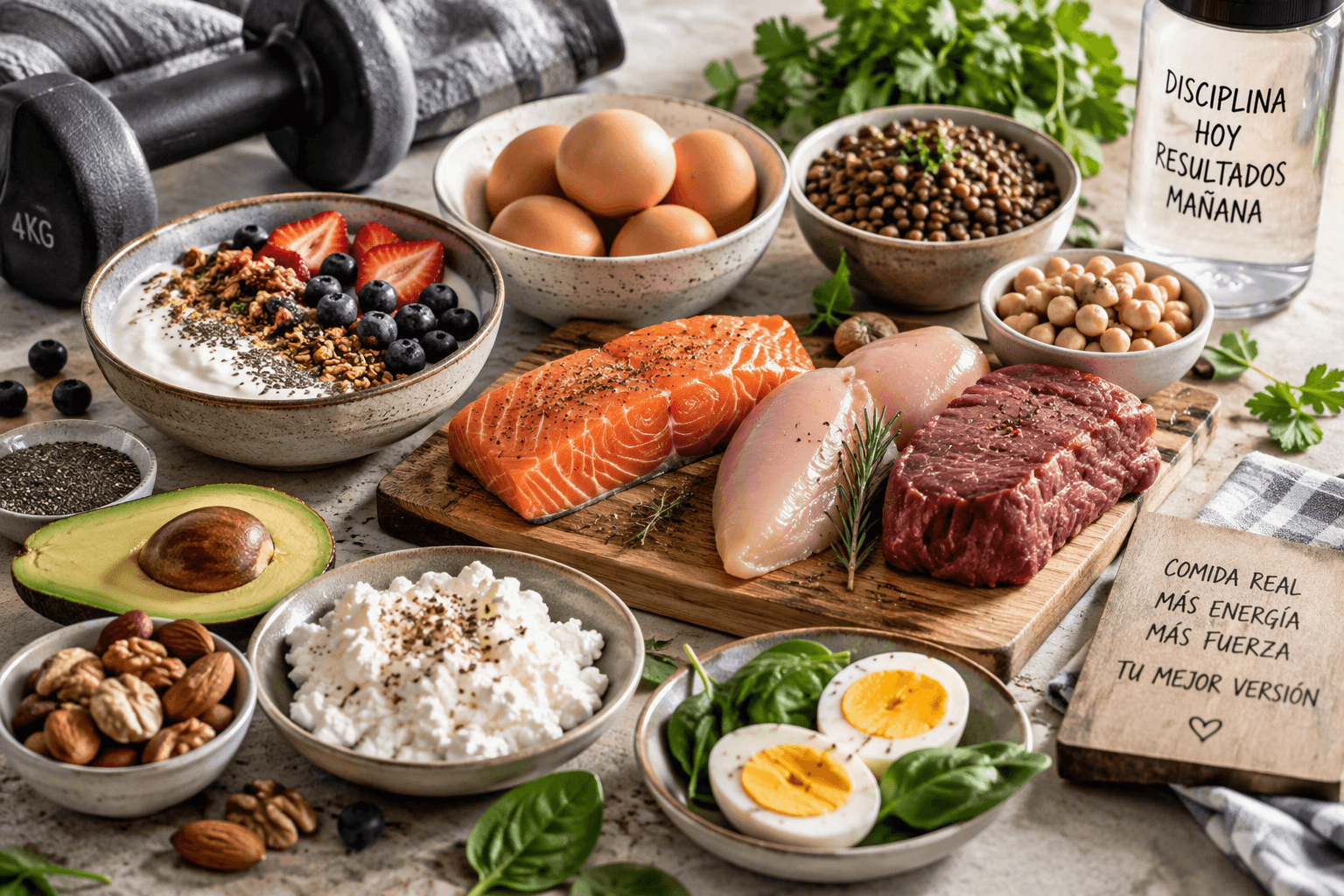 💪 Proteínas: ¿Comes suficiente o simplemente la distribuyes mal?