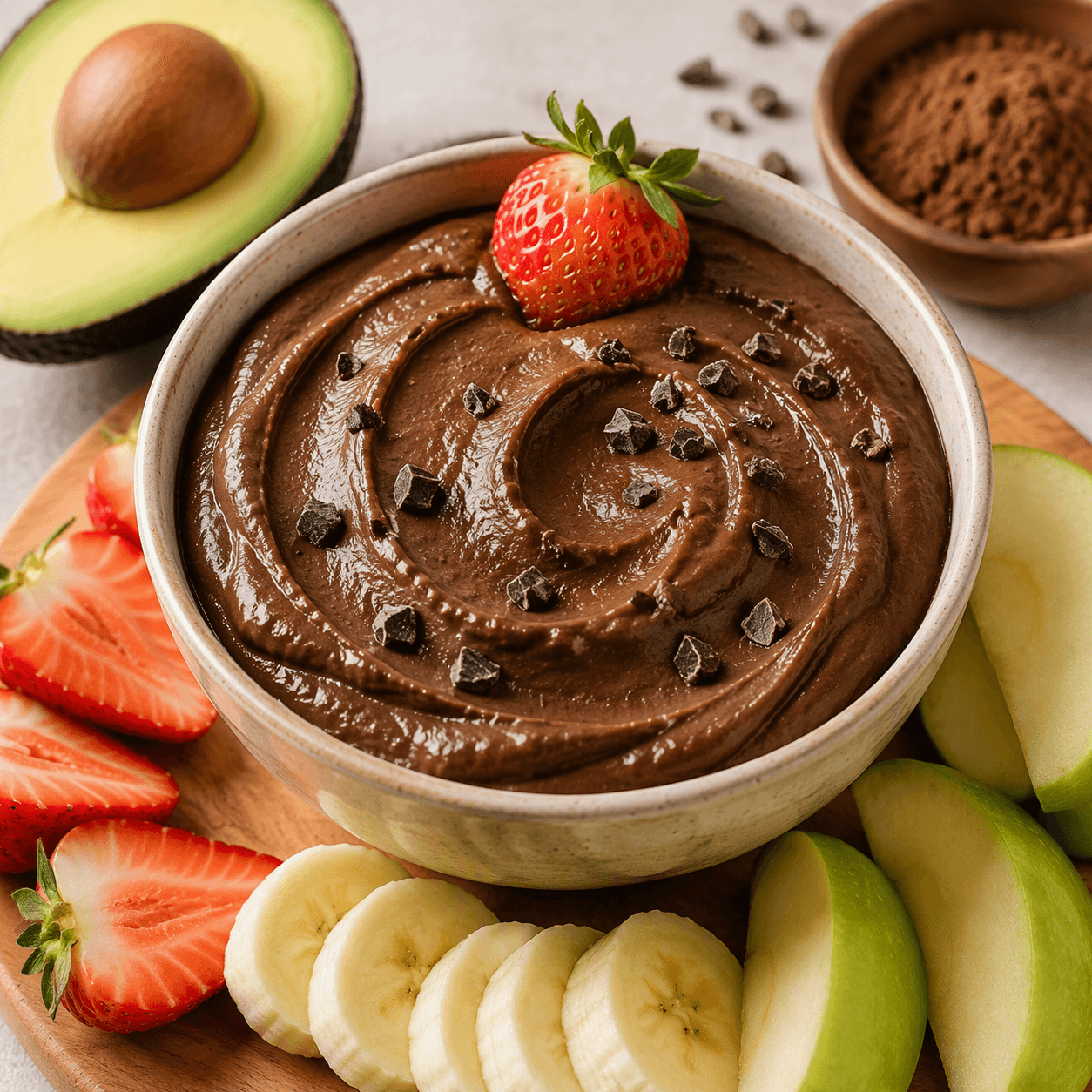 Dip de Chocolate y Palta