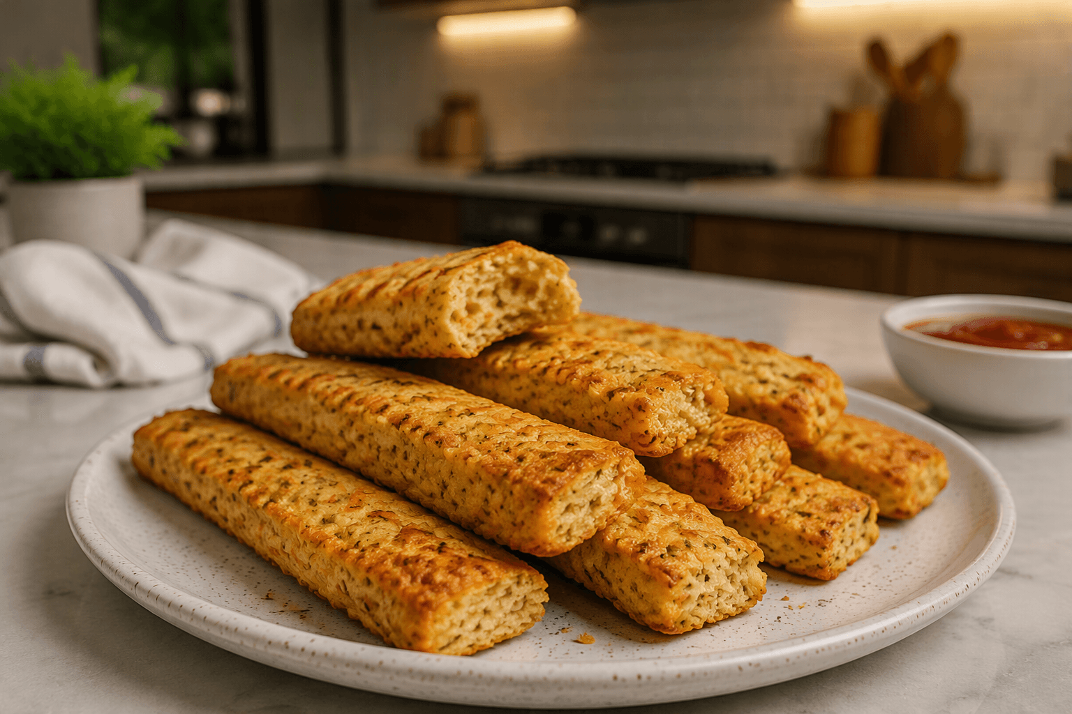 Palitos de Queso Caseros: Crujientes, Nutritivos y Sin Harinas Refinadas ⭐
